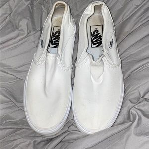 White vans size 6.5